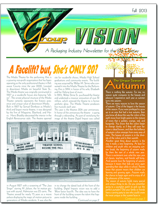 VT Group - Fall Newsletter